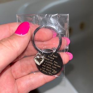 To my best friend keychain